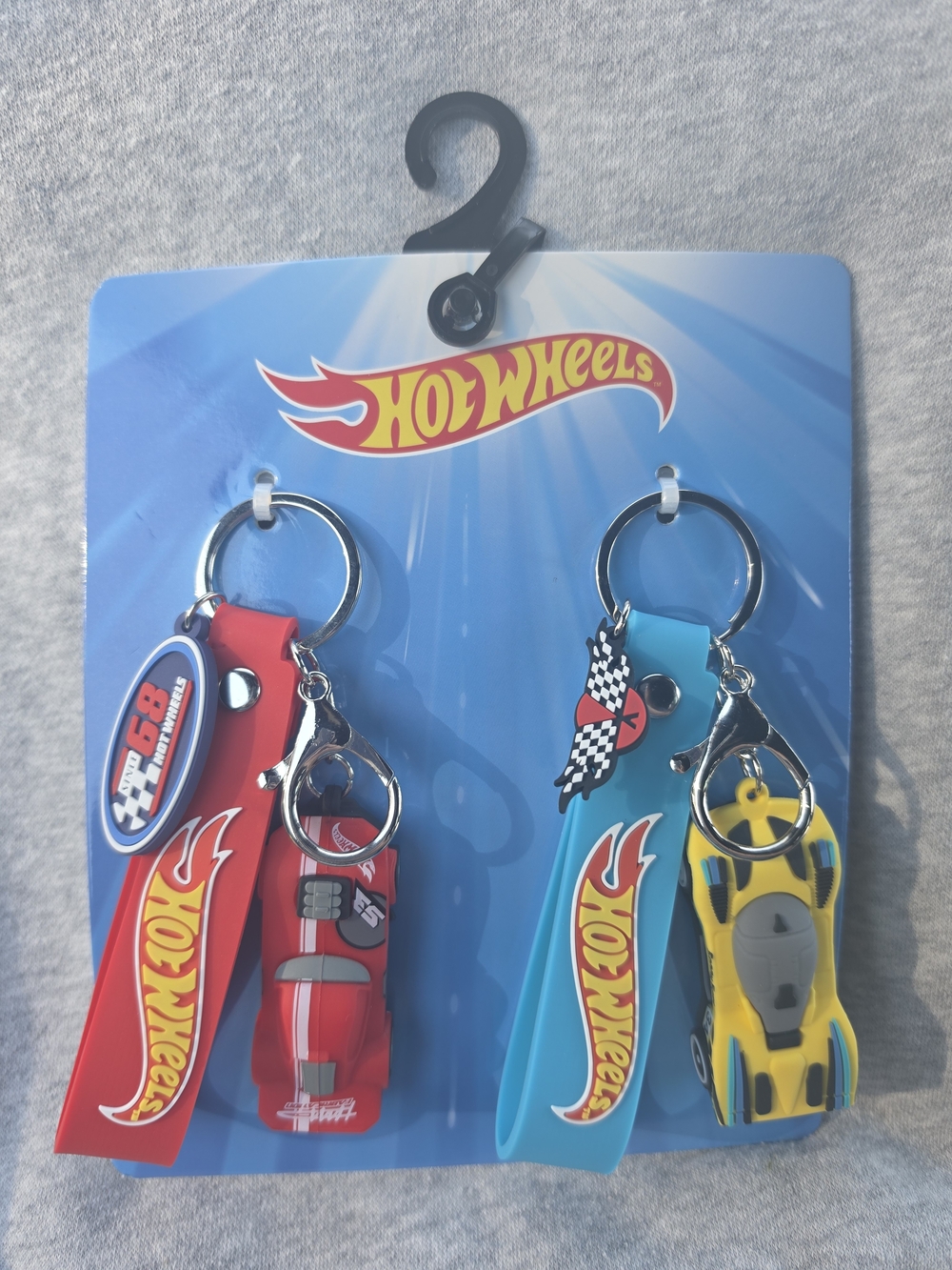 Hot Wheels Key Chain Cars Set of 2 New In Package Mattel